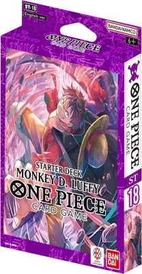 One Piece ST-18 Starter Deck Purple Monkey.D.Luffy