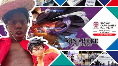 IShowSpeed at Bandai Card Games Fest in Florida for One Piece Card Game Championships Finals